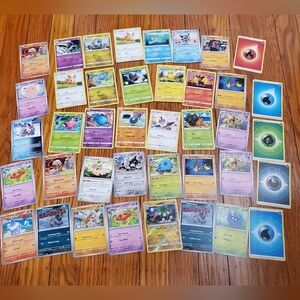 40 Piece Pokemon Cards Like NewVibrant Trading Card Game Collection